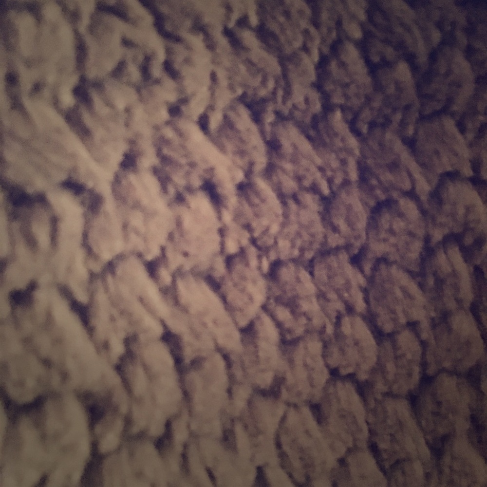 Grey North Face Fleece. Hot pink liner